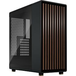 Fractal Midi Tower Design North Charcoal Black TG Dark Tint, FD-C-NOR1C-02