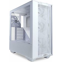 Lian Li Midi Tower LANCOOL III, glass window, White, 4718466011787