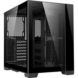 Lian Li Midi Tower O11 Dynamic Mini, glass window, Black, O11D MINI-X, 4718466009722