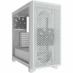 Corsair Midi Tower 3000D Airflow, glass window, White, CC-9011252-WW