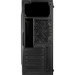 Aerocool Midi Tower Streak TG Window RGB ATX Black , ACCM-PV19012.11, 4718009158573