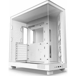 NZXT Midi Tower H6 Flow White Window, CC-H61FW-01