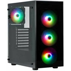 Spire Midi Tower Vision 7025, 4x RGB ventilatora