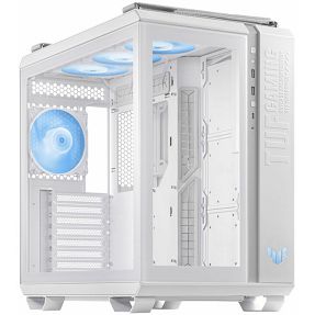 Asus Midi Tower TUF Gaming GT502 PLUS, glass window, White, 90DC0093-B19000