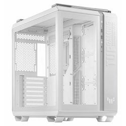 Asus Midi Tower TUF Gaming GT502 PLUS, glass window, White, 90DC0093-B19000