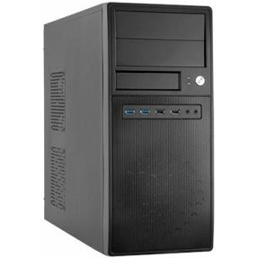 Chieftec Midi Tower, CG-04B-OP, Black