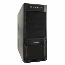 LC-Power Midi Tower LC-925B, Black