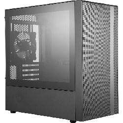 CoolerMaster Mini Tower MasterBox NR400, glass window, Black, MCB-NR400-KGNN-S00