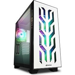 Sharkoon Full Tower Elite Shark CA300T RGB, glass window, White