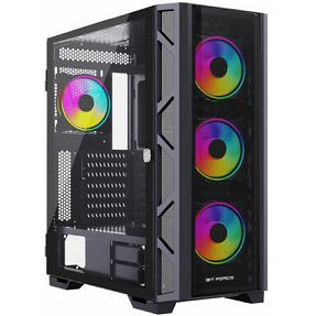 Bit Force Full Tower GIANT ARGB-TM4, Gaming Black