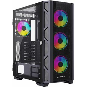 Bit Force Full Tower GIANT ARGB-TMC4, Gaming Black