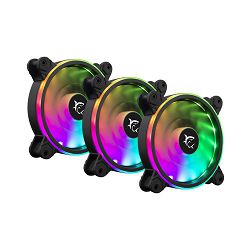 White Shark ventilator 120mm 1262-04-V NEBULA - ARGB KIT, 3-Pack