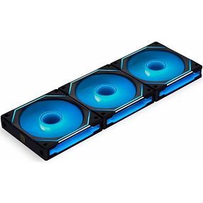 Lian Li ventilator 120mm UNI FAN SL- INFINITY ARGB, PWM, 3-pack + kontroler, Black, UF-SLIN120-3B