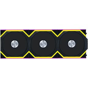 Lian Li ventilator 120mm UNI FAN SL Wireless 120, ARGB, PWM, 3-Pack + kontroler, Black, 12SL1W3B