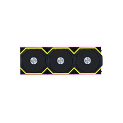 Lian Li ventilator 120mm UNI FAN SL Wireless 120, ARGB, PWM, 3-Pack+Controller, Black, 12SL1W3B