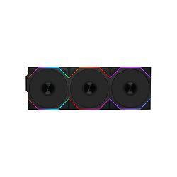 Lian Li ventilator 120mm UNI FAN TL Wireless 120, ARGB, PWM, 3-pack + kontroler, Black, 12TL1W3B