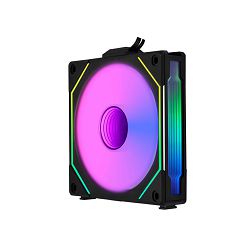 Lian Li ventilator 120mm UNI FAN SL- INFINITY 120 Reverse Blade, ARGB, PWM, Black, UF-RSLIN120-1B