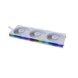 Lian Li ventilator 120mm UNI FAN TL 120, ARGB, PWM, 3-pack + kontroler, White, 12TL3W