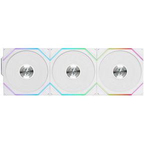 Lian Li ventilator 120mm UNI FAN TL Wireless 120, ARGB, PWM, 3-pack + kontroler, White, 12TL1W3W