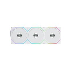 Lian Li ventilator 120mm UNI FAN TL Wireless 120, ARGB, PWM, 3-pack + kontroler, White, 12TL1W3W