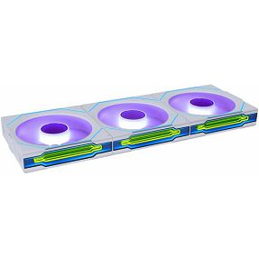 Lian Li ventilator 120mm UNI FAN SL-INF Wireless 120 Reverse Blade, ARGB, PWM, 3-pack + kontroler, White, 12RSLIN1W3W