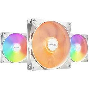 Be Quiet! ventilator 140mm Light Wings LX PWM, White, 3-Pack, BL128