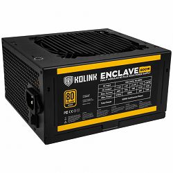 Napajanje Kolink 600W Enclave, Full modular, 80 PLUS Gold, KL-G600FM, bez naponskog kabla