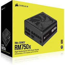 Napajanje Corsair 750W RM750X Black, 2021, 80 PLUS Gold, CP-9020199-EU