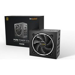 Napajanje Be Quiet 1000W Pure Power 12 M, Full modular, 80 PLUS Gold, ATX 3.0, BN345