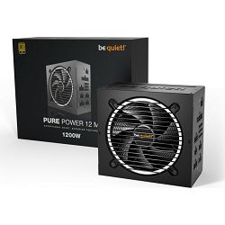 Napajanje Be Quiet 1200W Pure Power 12 M, Full modular, 80 PLUS Gold, ATX 3.0, BN346