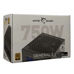 Napajanje White Shark 750W GPSU-750M GENERAL-2, Full Modular, 80 PLUS Gold