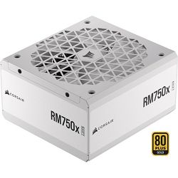 Napajanje Corsair 750W RM750X Shift, White, Full modular (sidewise), 80 PLUS Gold, ATX 3.0, CP-9020273-EU