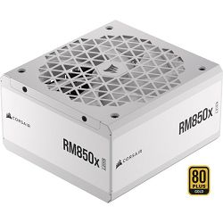 Napajanje Corsair 850W RM850X Shift, White, Full modular (sidewise), 80 PLUS Gold, ATX 3.0, CP-9020274-EU