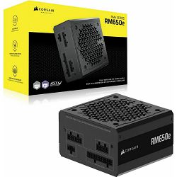 Napajanje Corsair 650W RM650e, 2025, Full modular, 80 PLUS Gold, ATX 3.1, CP-9020302-EU