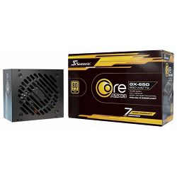 Napajanje Seasonic 650W CORE GX 650, Full modular, 80 PLUS Gold, ATX 3.1, SRP-CGX651-A5A32SF