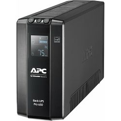 APC BR650MI UPS Pro BR 650VA/390W, backup with surge protection outlets (IEC-C13)