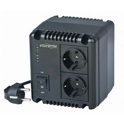 GEMBIRD  EG-AVR-0501 Automatic AC voltage regulator and stabilizer, LED, 220 V AC, 500 VA, 2 utičnice