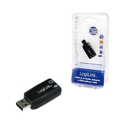 LogiLink USB 5.1 soundcard, Virtual 3D Sound Effect, UA0053