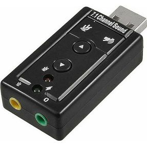 LogiLink USB 7.1 soundcard, Surround Sound Effect, UA0078