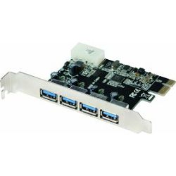 Kontroler LogiLink 4x USB 3.0, PCIe 2.0 x1, PC0057A