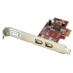 Lindy FireWire 1394A Kontroler PCI-E, 2 port
