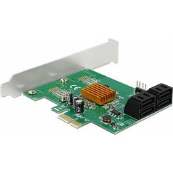 Kontroler Delock PCI Express Card 4 Port SATA, 90382