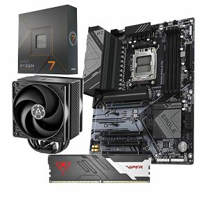 AMD Bundle Ryzen 7 7700 Promo, Gigabyte B650 Eagle AX WIFI, DDR5 16GB Patriot Venom, Arctic  Freezer 36