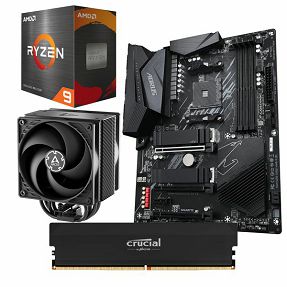 AMD Bundle Ryzen 9 5950X Promo, Gigabyte B550 Aorus Elite AX V2, DDR4 16GB Crucial Pro, Arctic Freezer 36