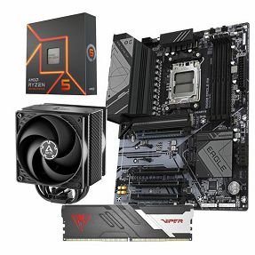 AMD Bundle Ryzen 5 7600X Promo, Gigabyte B650 Eagle AX WIFI, DDR5 16GB Patriot Viper Venom, Arctic Freezer 36