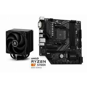 AMD Bundle Ryzen 7 5700X Promo, Gigabyte B550M K, AMD Wraith Stealth cooler