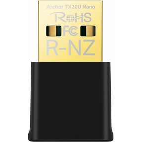 TP-Link Archer TX20U Nano, AX1800 Nano Wi-Fi 6 Wireless USB Adapter