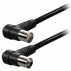 Kabel za antenu kutni 2.5m, Crni, TRN-FK2-ZWSL