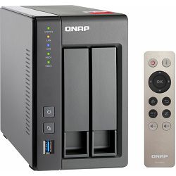 QNAP NAS TS-251+, 2GB RAM, 2x Gb LAN, TS-251+-2G