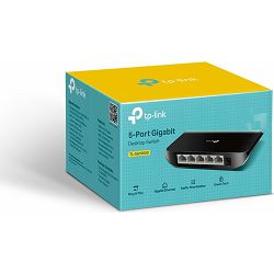 TP-Link TL-SG1005D, 5-Port Gigabit Desktop Switch